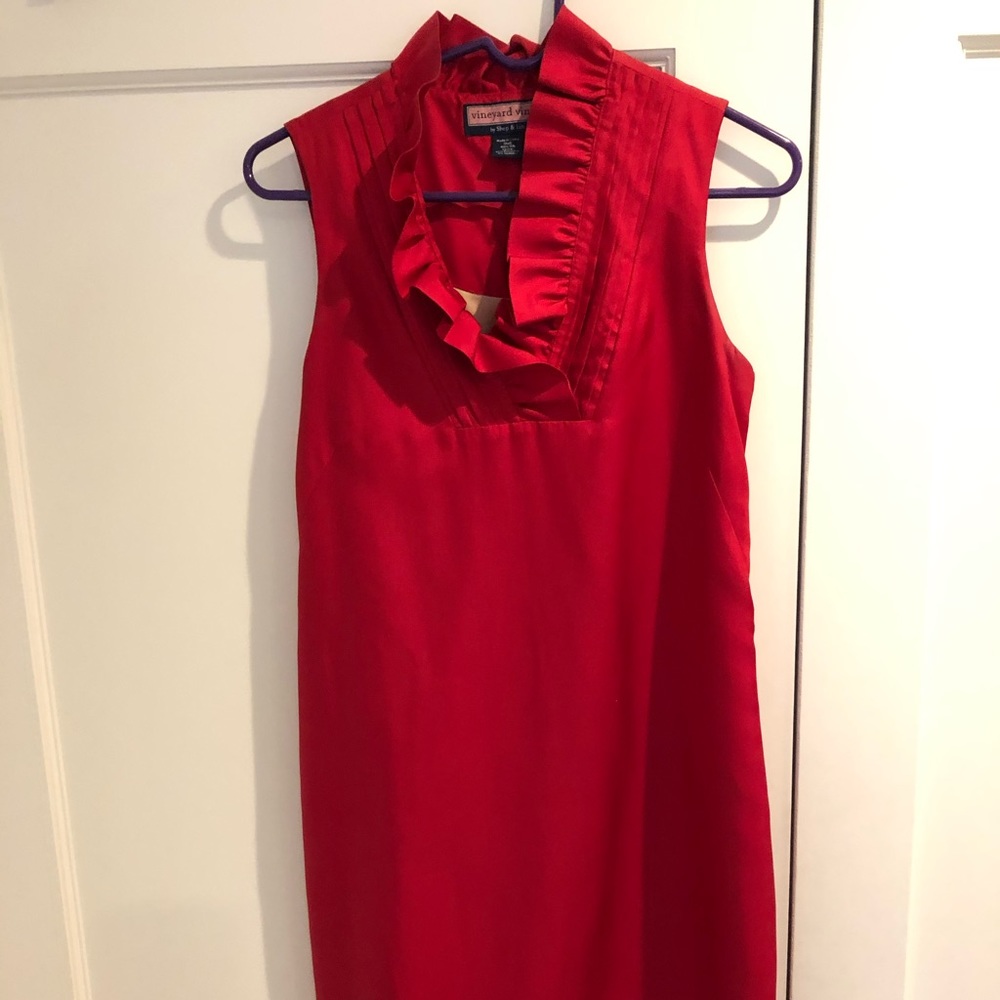 Vineyard Vines 100% Silk Dress